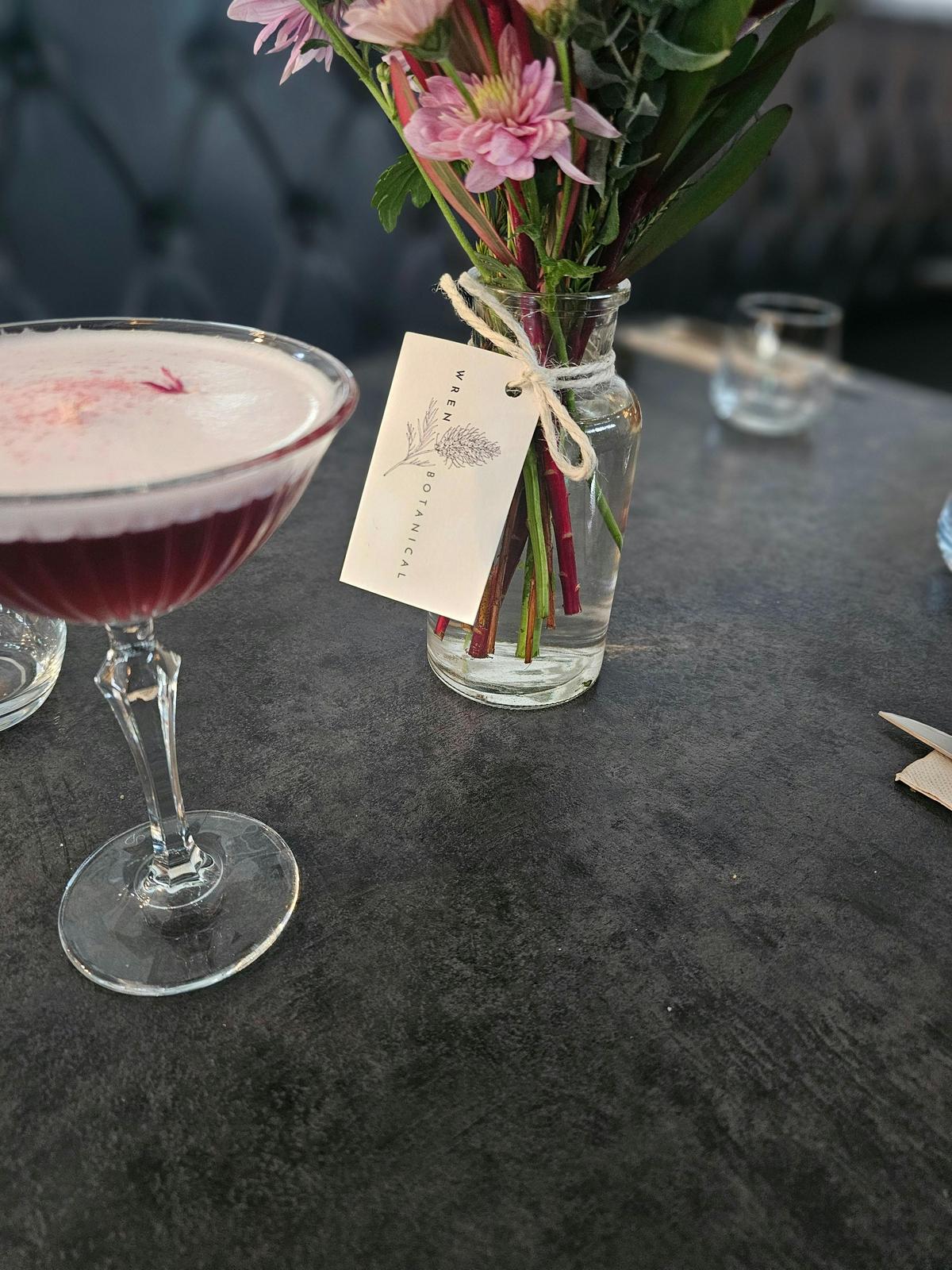 Merlot Gin Fizz
