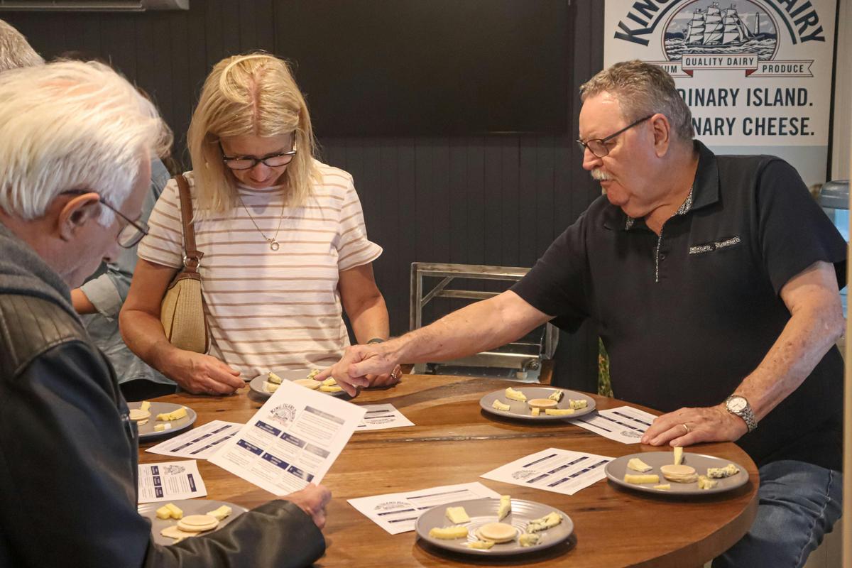 King Island Cheese Tasting