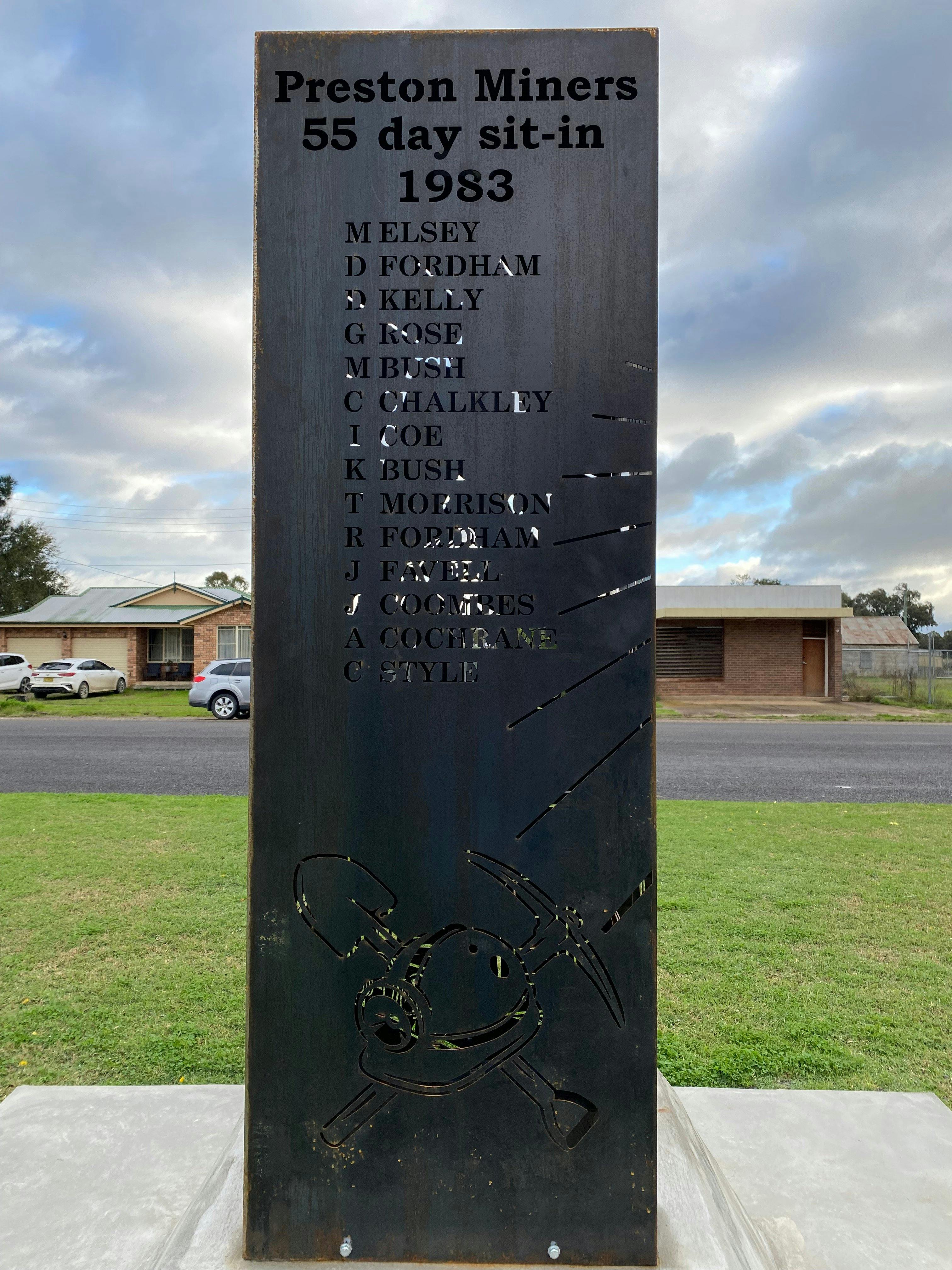 Miners Strike Memorial
