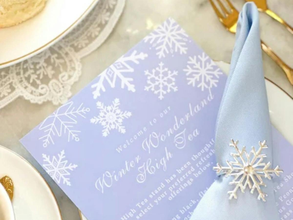 Winter Wonderland High Tea