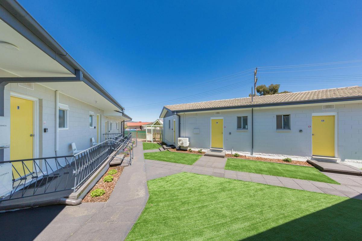 Exterior of Motel - Standard Motel Rooms