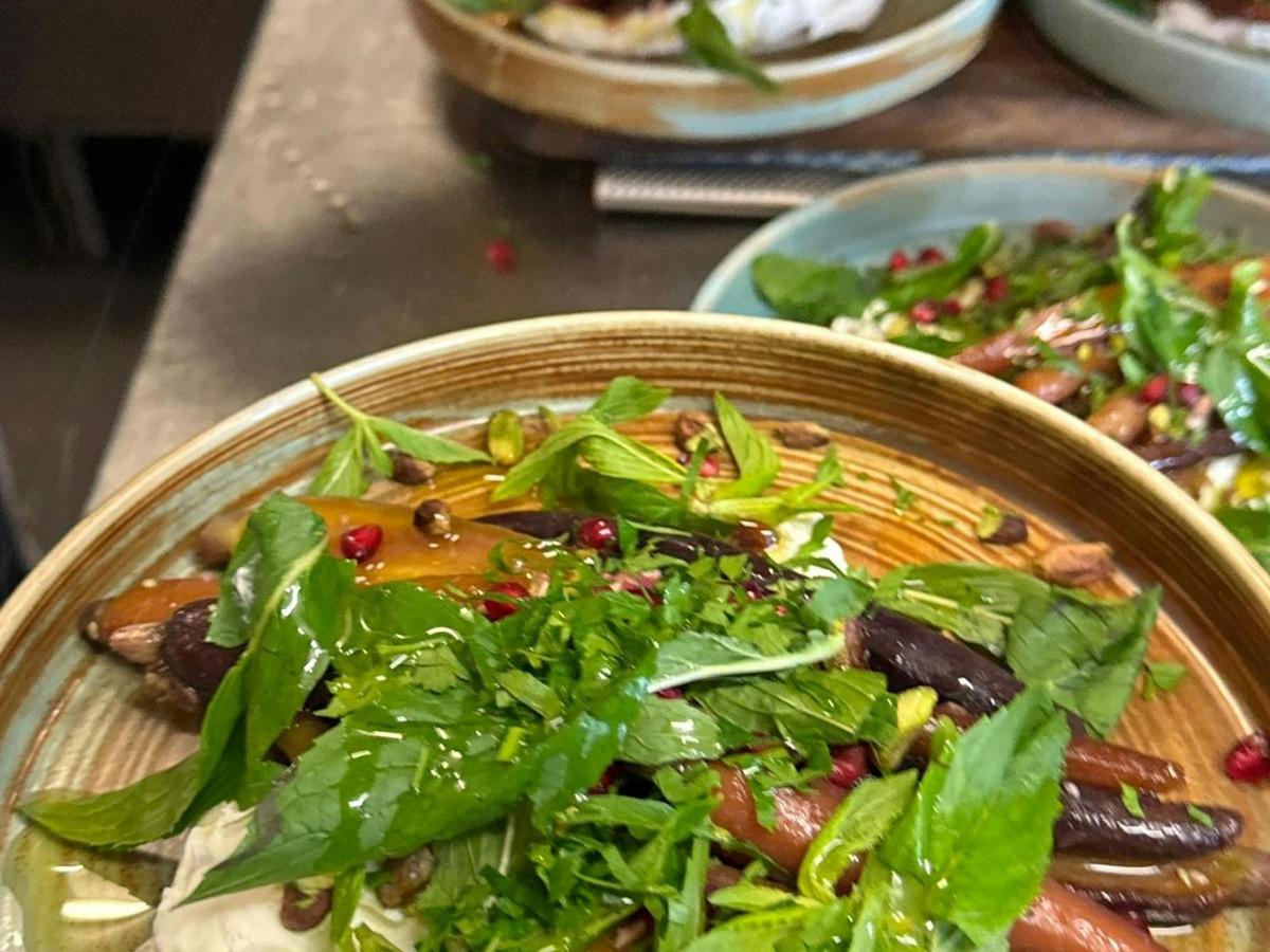 Fresh seasonal menu