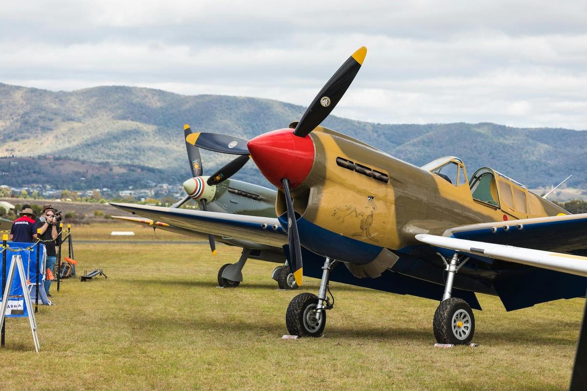 Kittyhawk on display