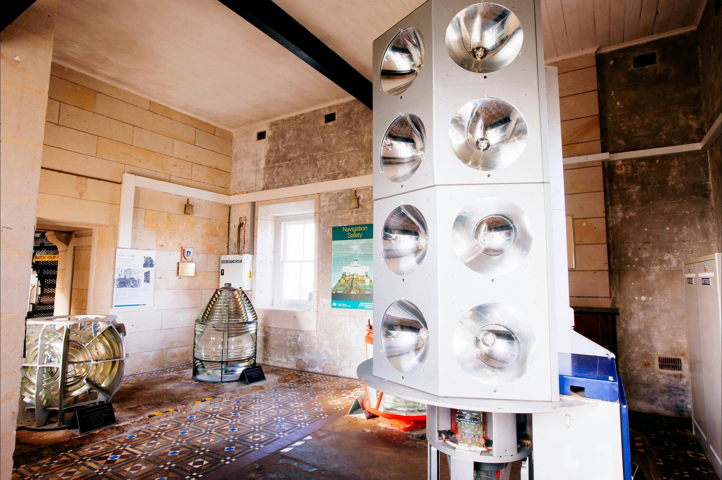 Inside Macquarie Lightstation