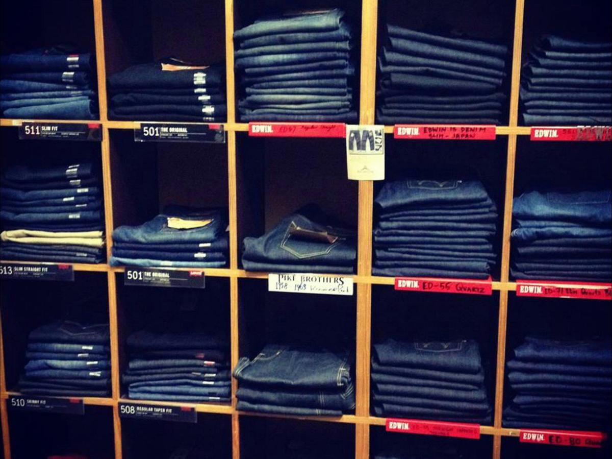 Jeans all stocked up for winter