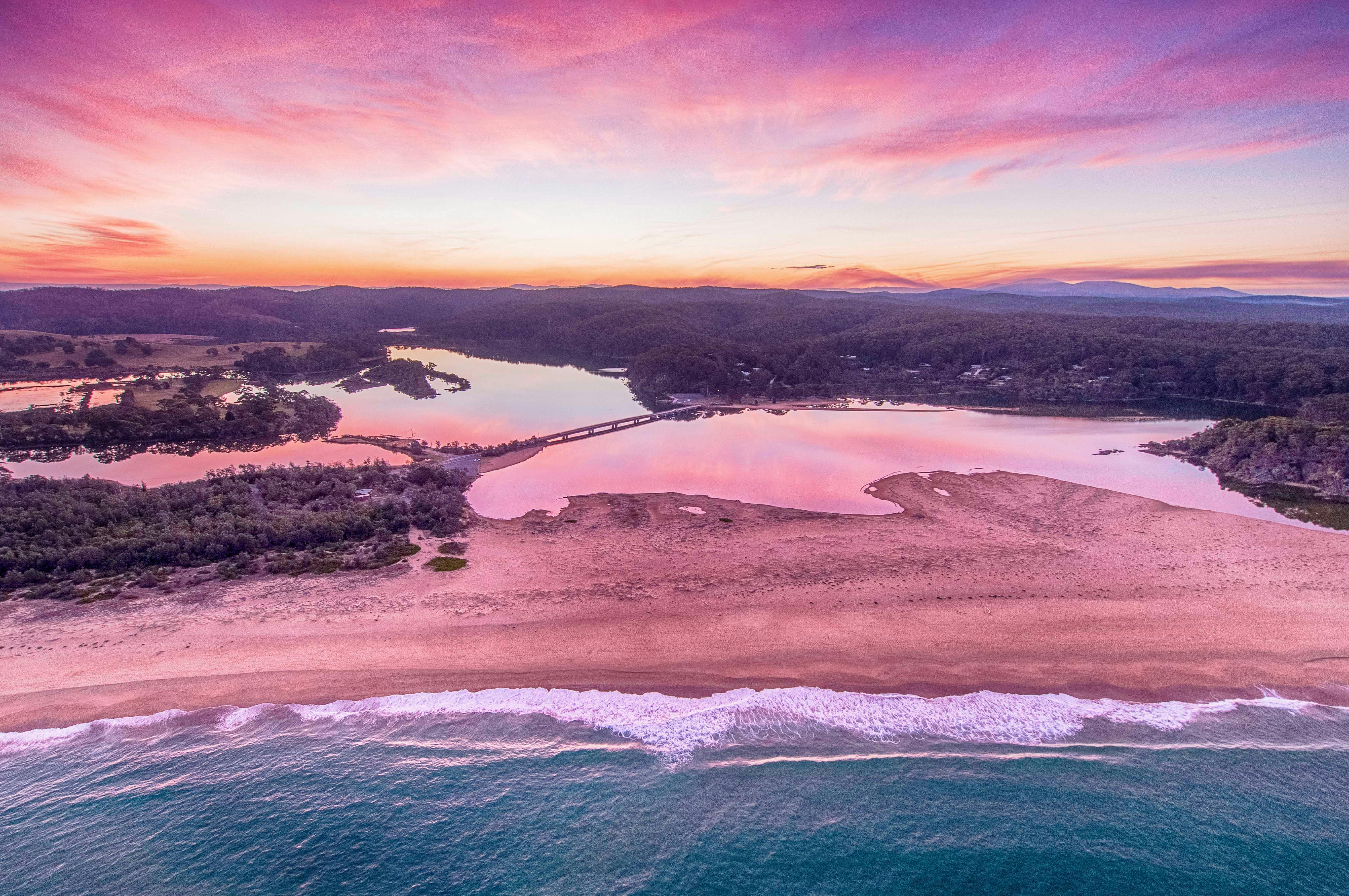 Mogareeka Inlet, Tathra