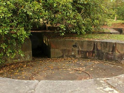 Military relics at Bradleys Head