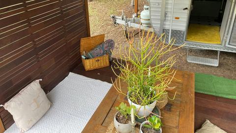 Camp Amongst The Gumtrees