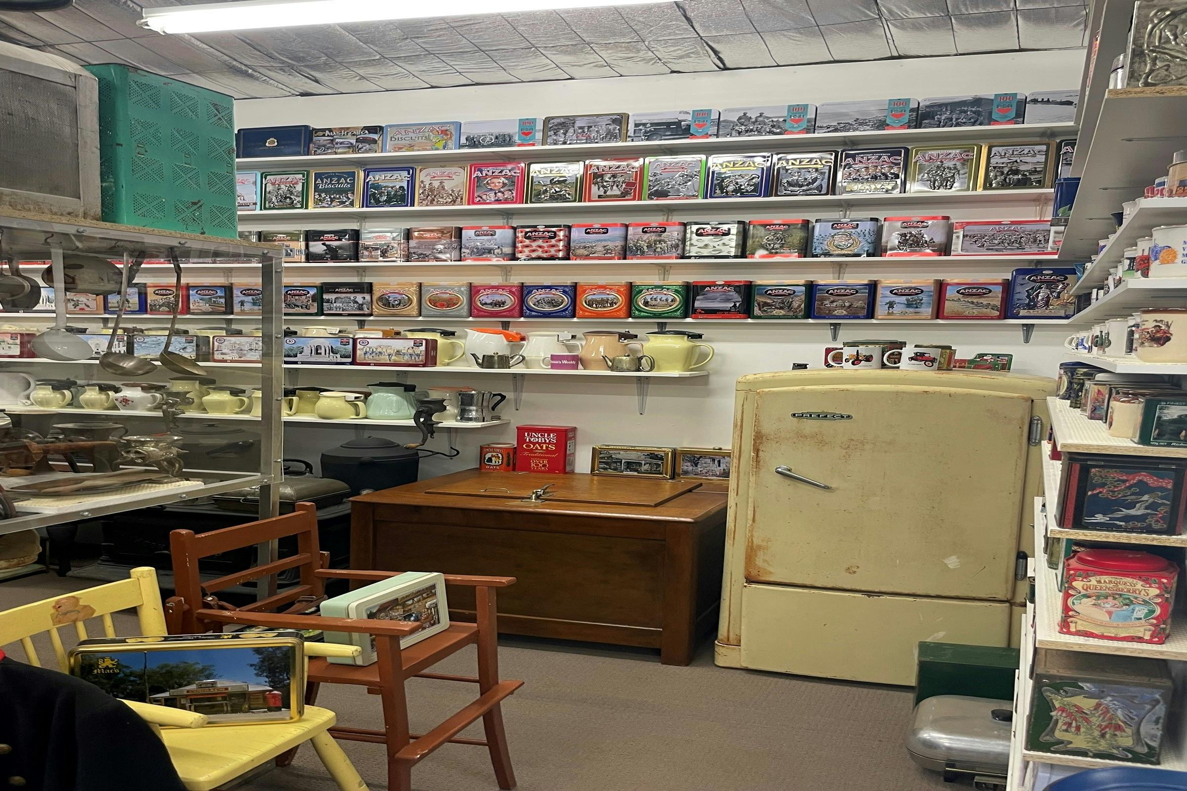 How many Anzac biscuit tins is too many tins to have?