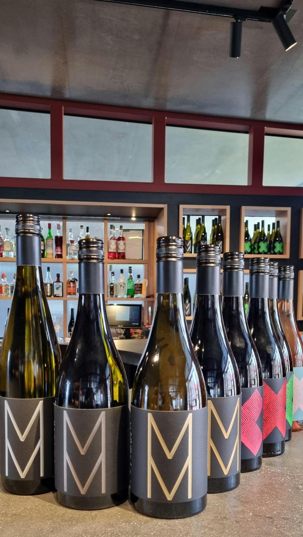 Estate wines for tasting