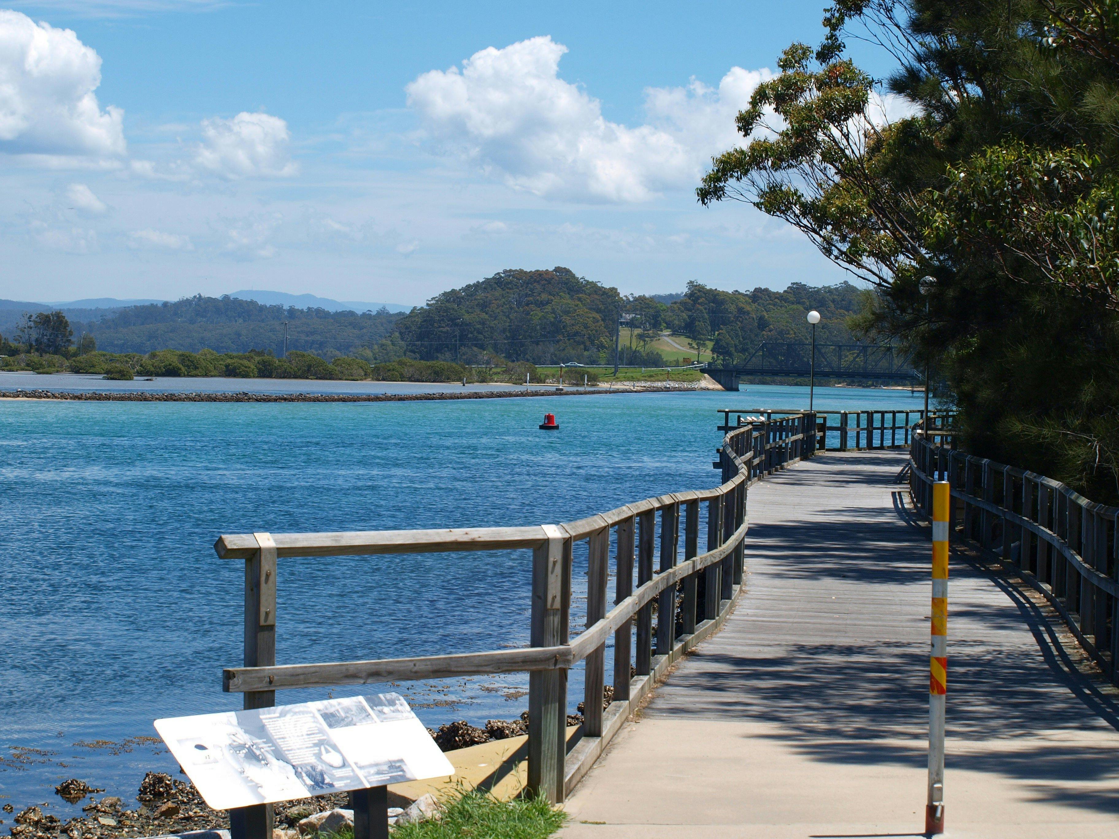 Northern entrance to boardwalk