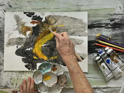Line, Mark, Colour, Your Visual Language: an Arts Muster workshop