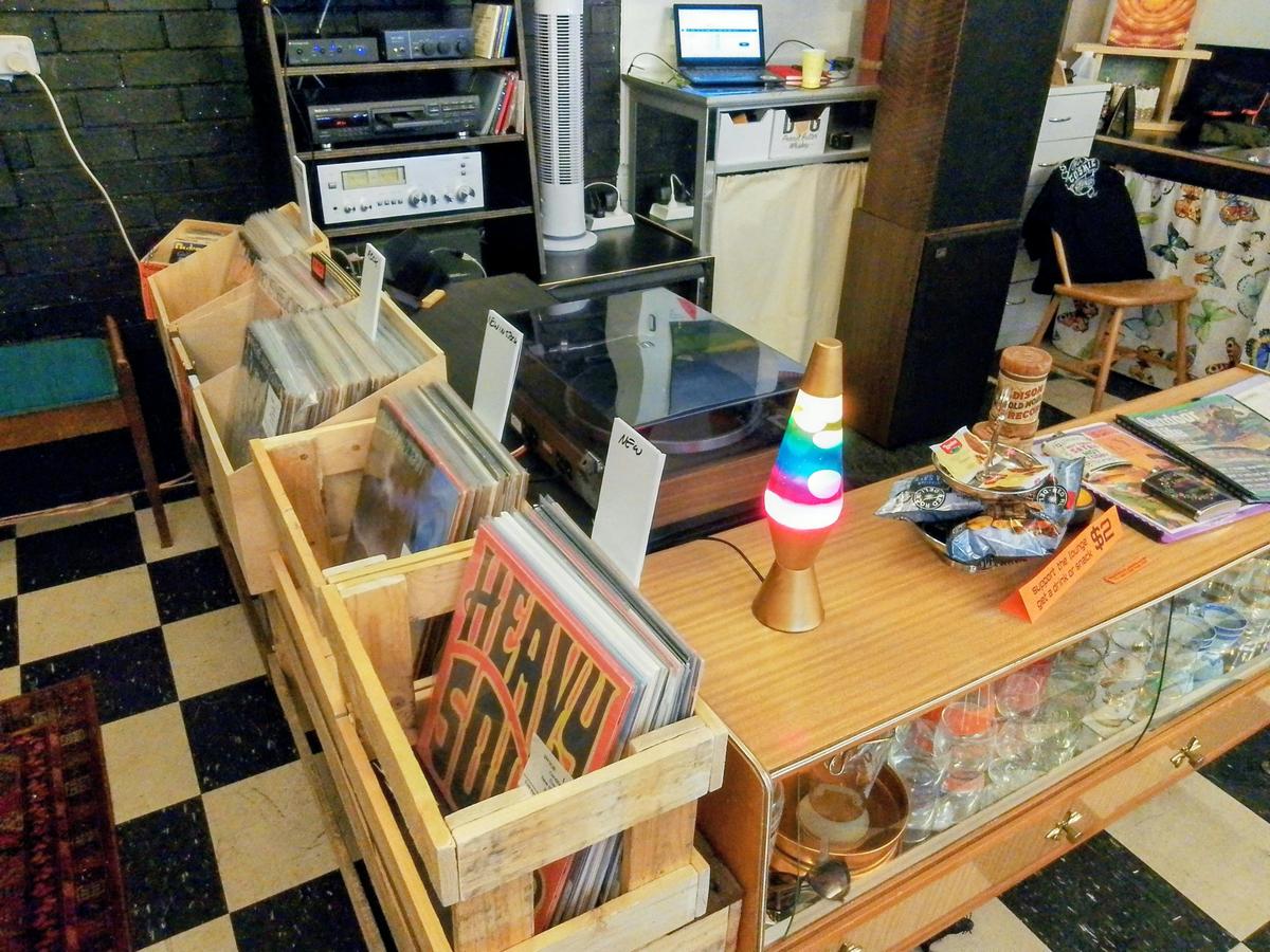 Expanding Vinyl Section