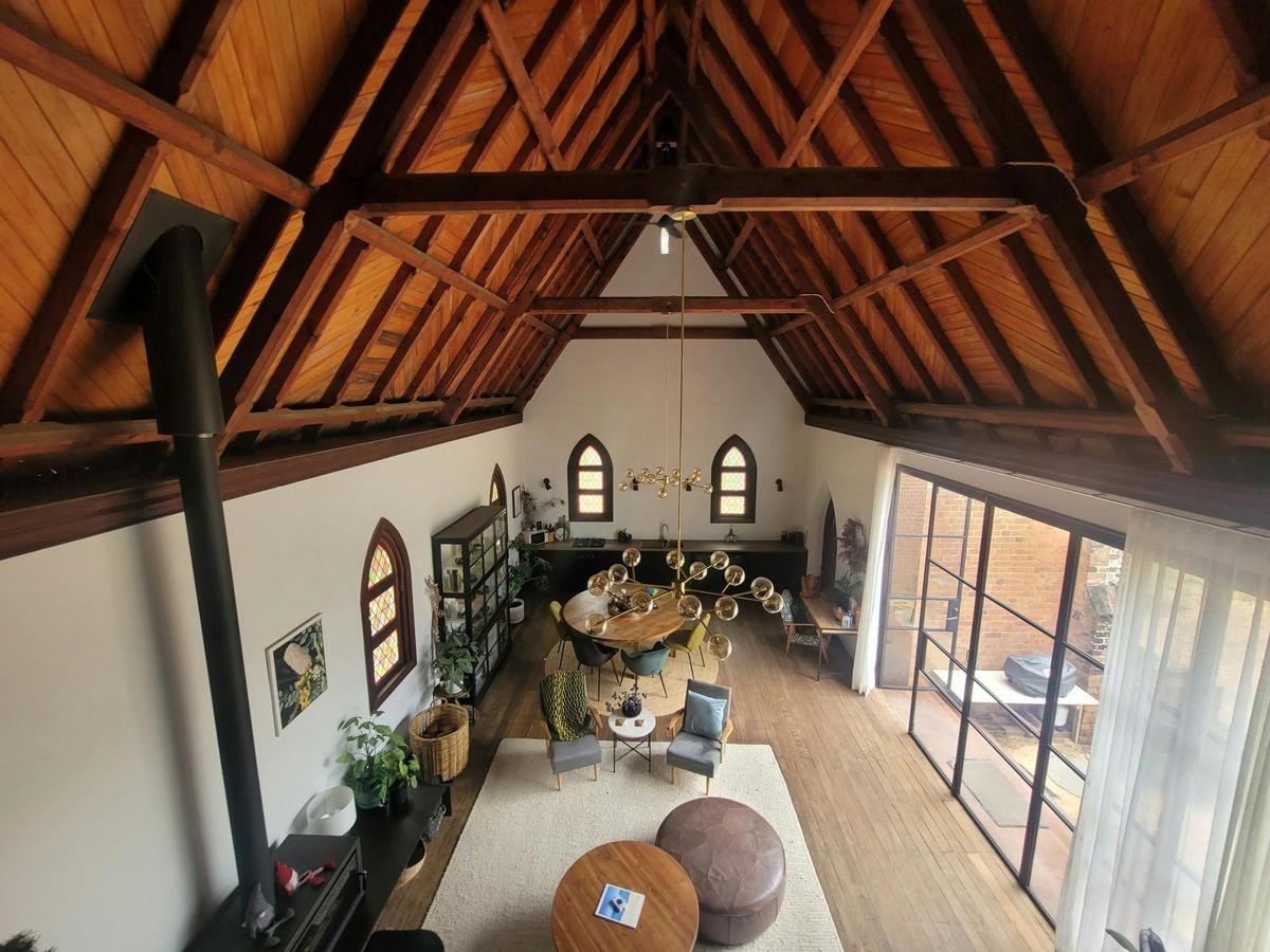 View from the mezzanine
