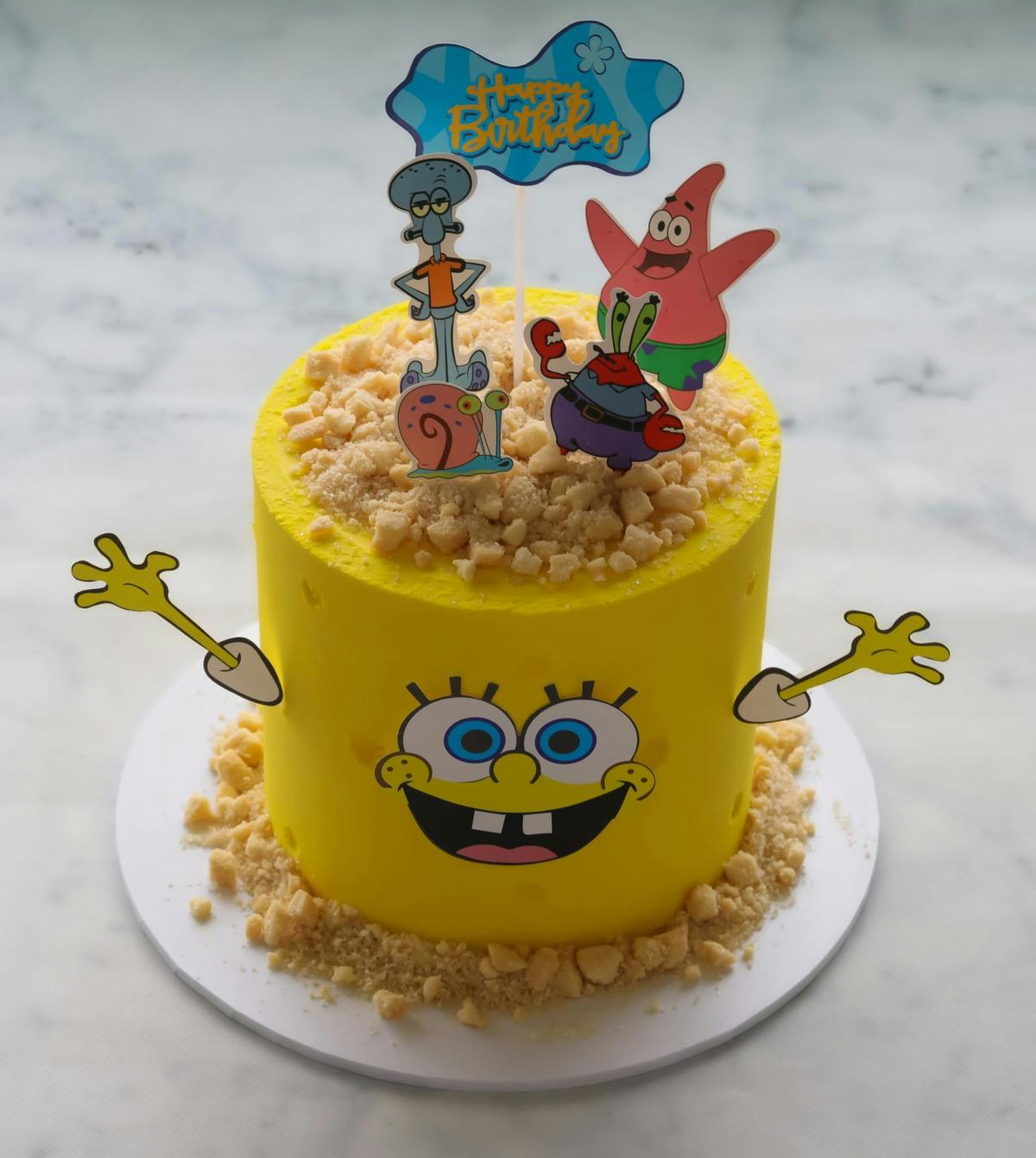 Spongebob cake