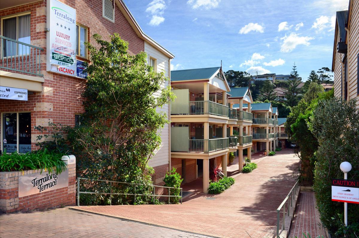 Entrance to apartments