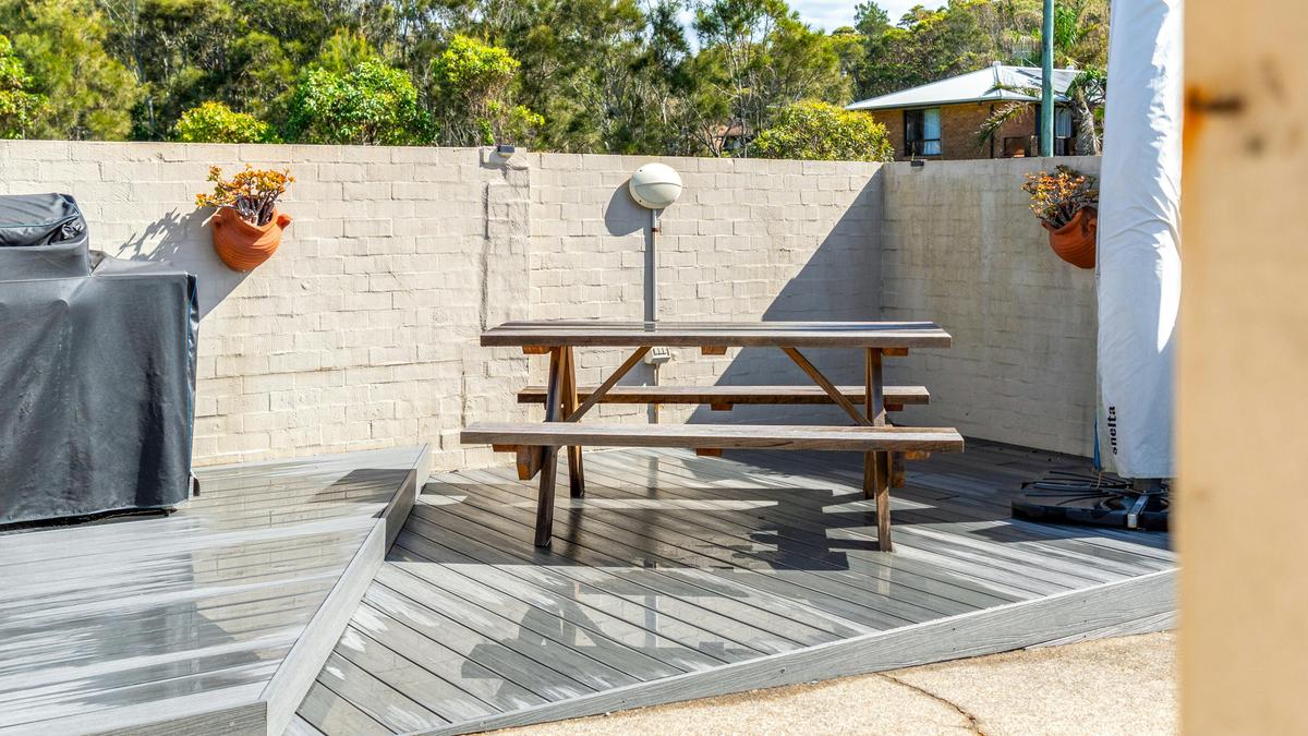 Barbecue and outdoor setting