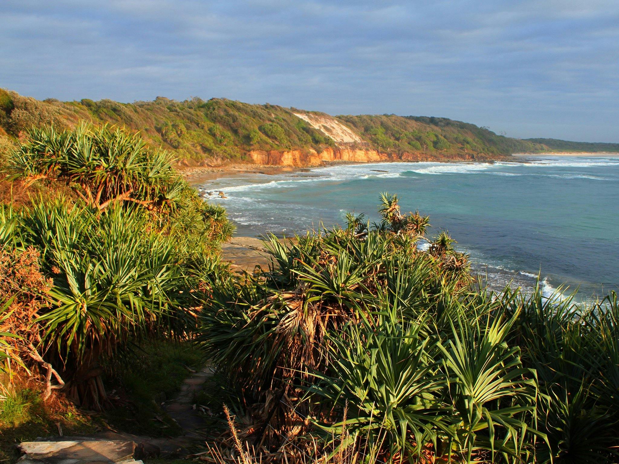 Miners Beach at high tide.