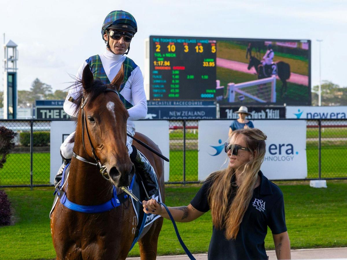 Racing at Newcastle Racecourse