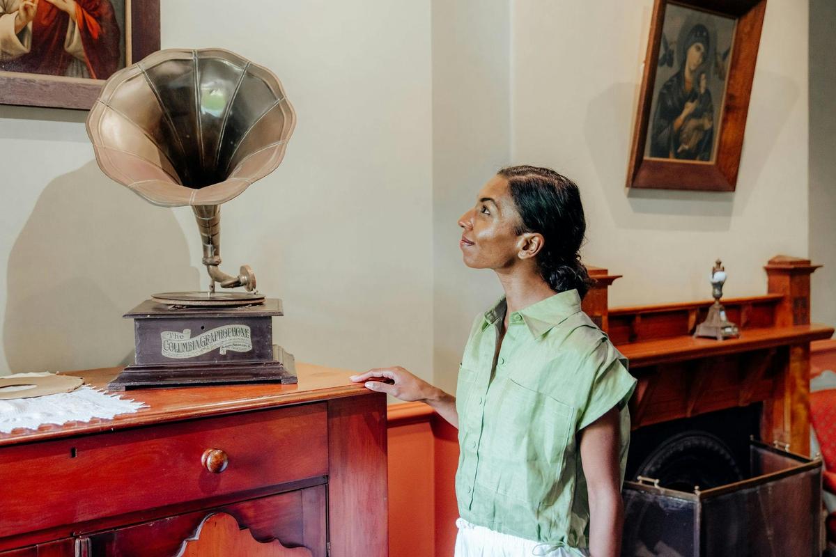 Historic Alma Cottage has many artefacts from the late 1800s