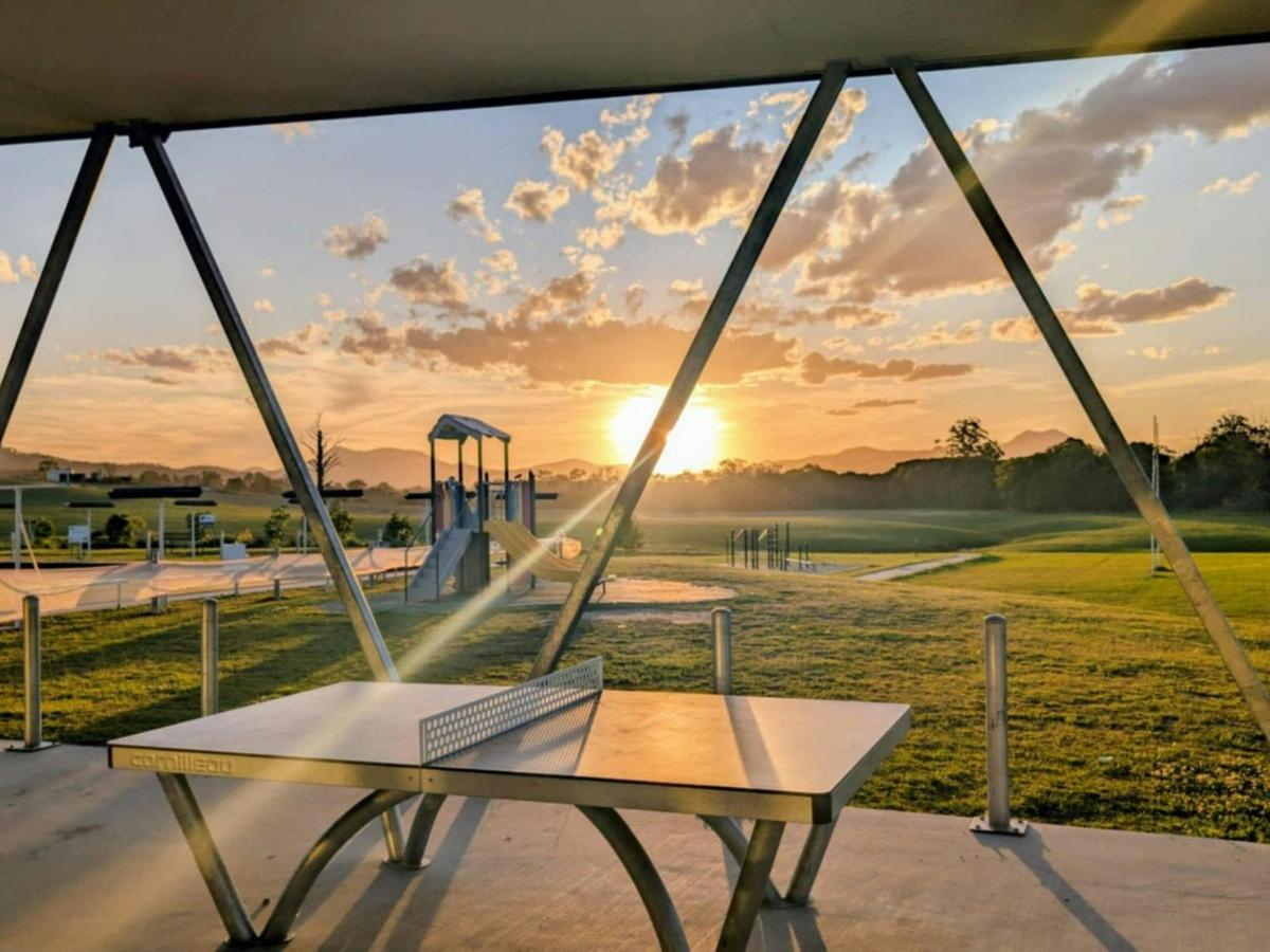 View from the outdoor dining deck