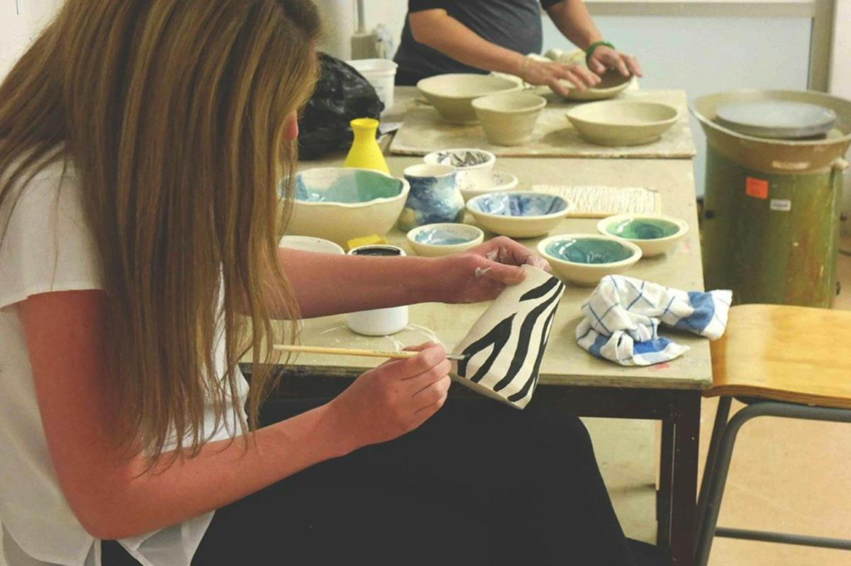 Ceramics workshop at C-A-C