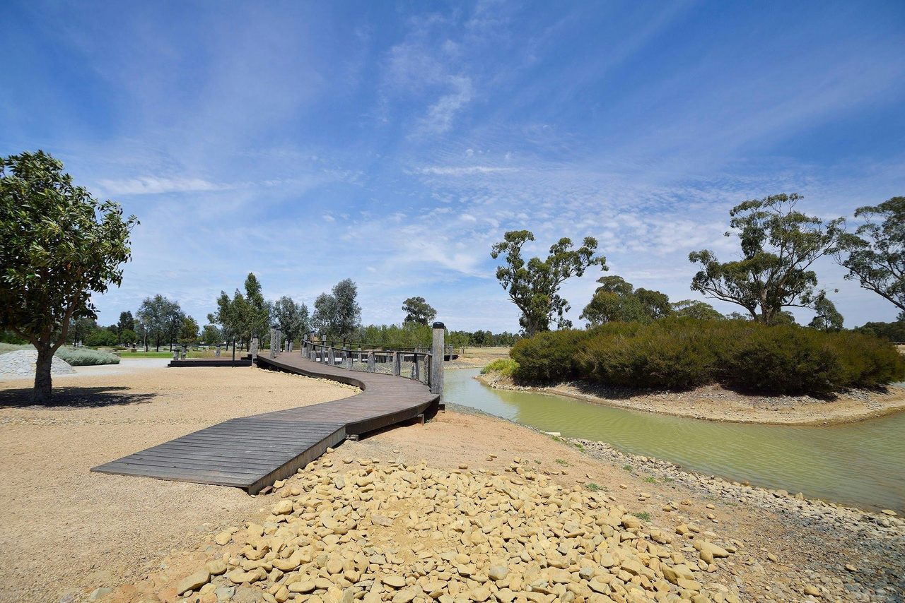 Scenic views along the boardwalk