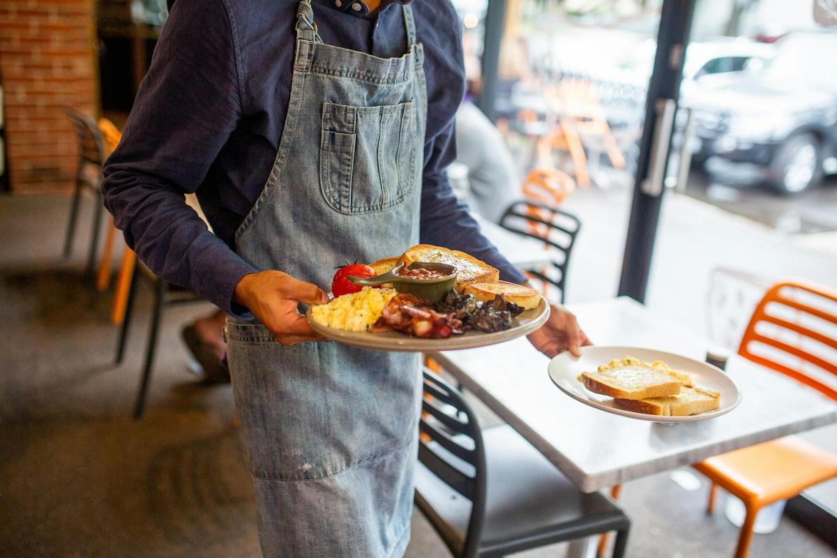 Fresh brunch dishes served at Webster's Market and Cafe.