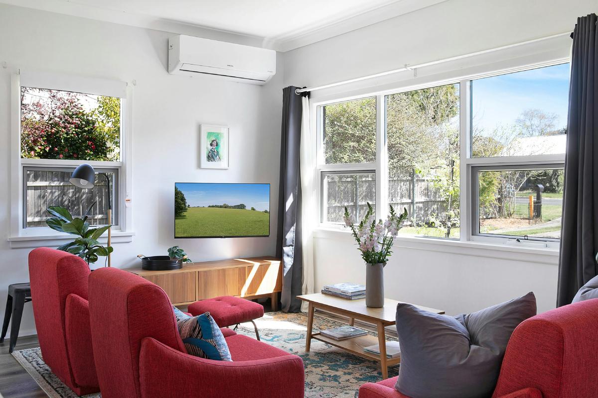 Relax in the cosy living room