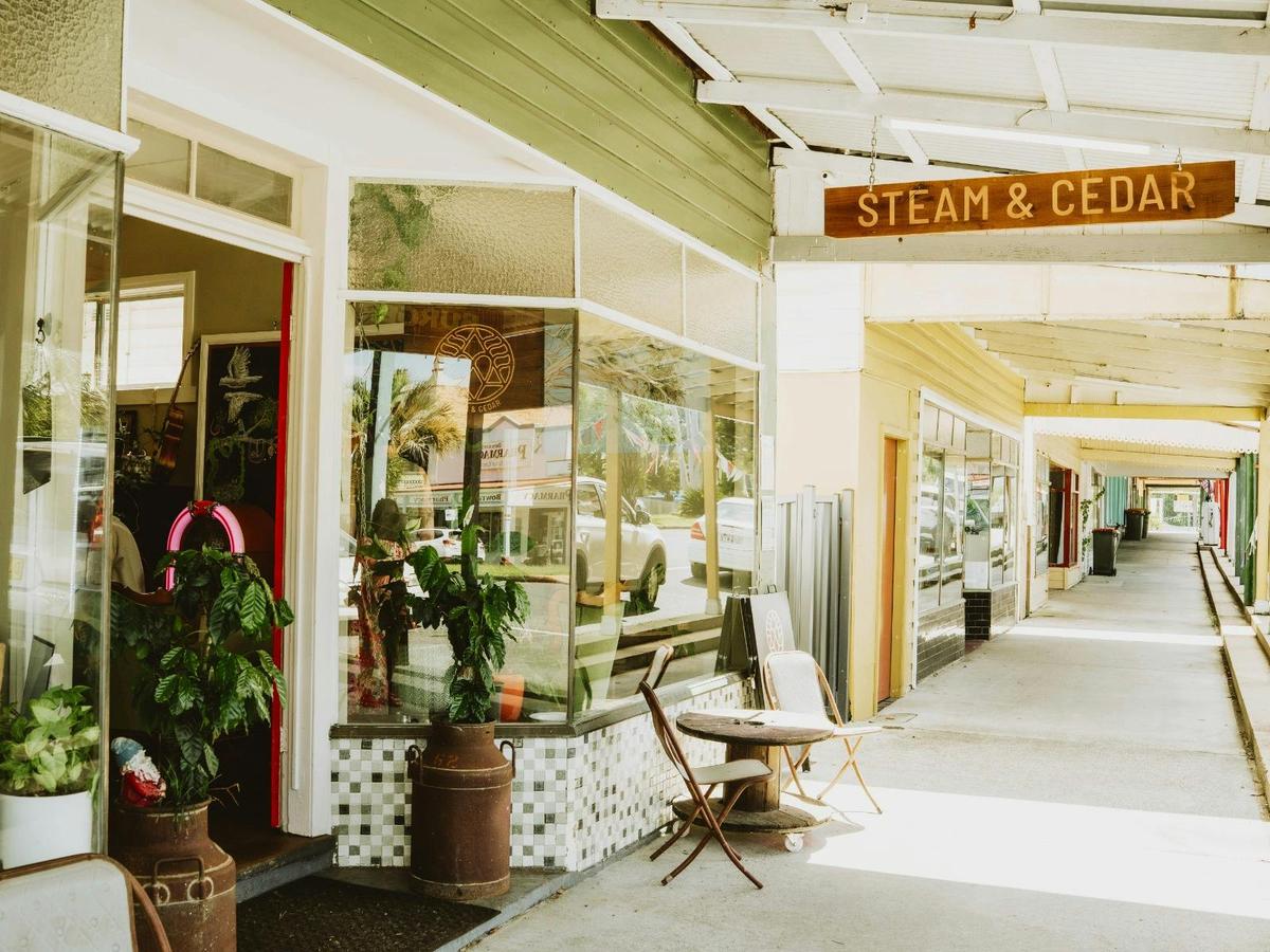 Bowraville's heritage buildings are now cosy tea rooms, charming galleries and country pubs