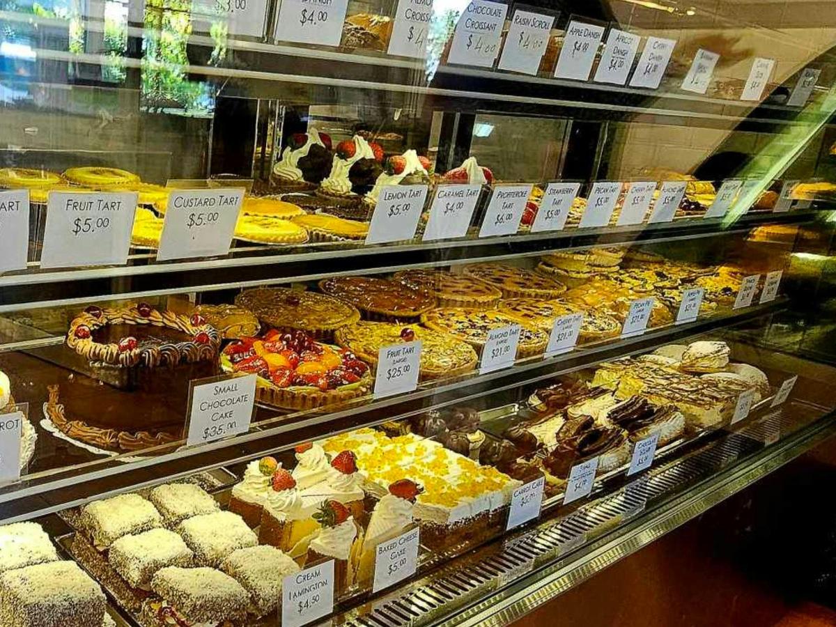 Selection of cakes at Loop Line Pies