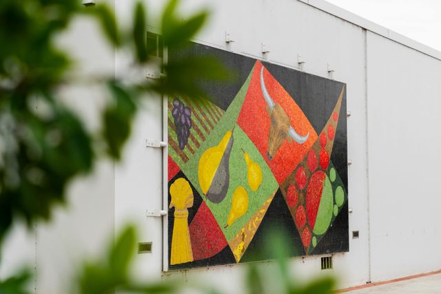 Mosaic Wall at Griffith Ex-Servicemen's Club