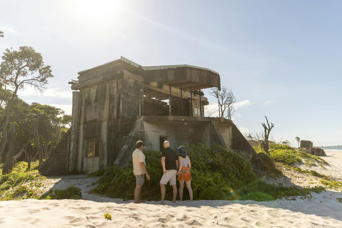Bribie Island 4WD, Kayak, Beach and WWII Bunker Tour