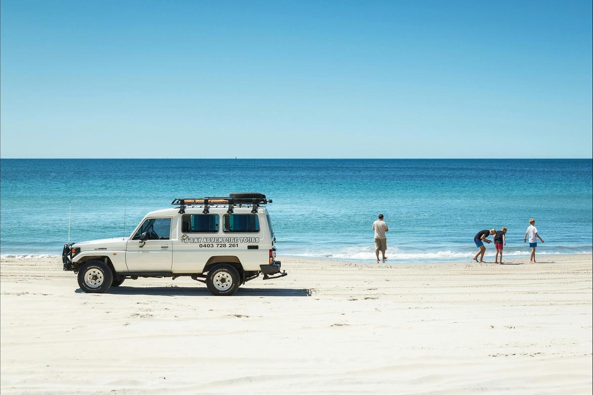 Bribie island beach