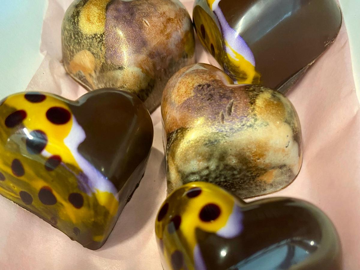 handcrafted couverture chocolates