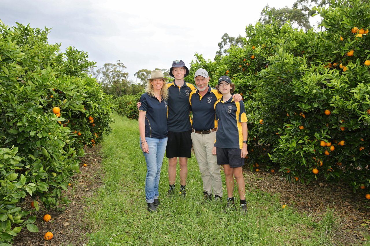 Your hosts at Meliora Farm