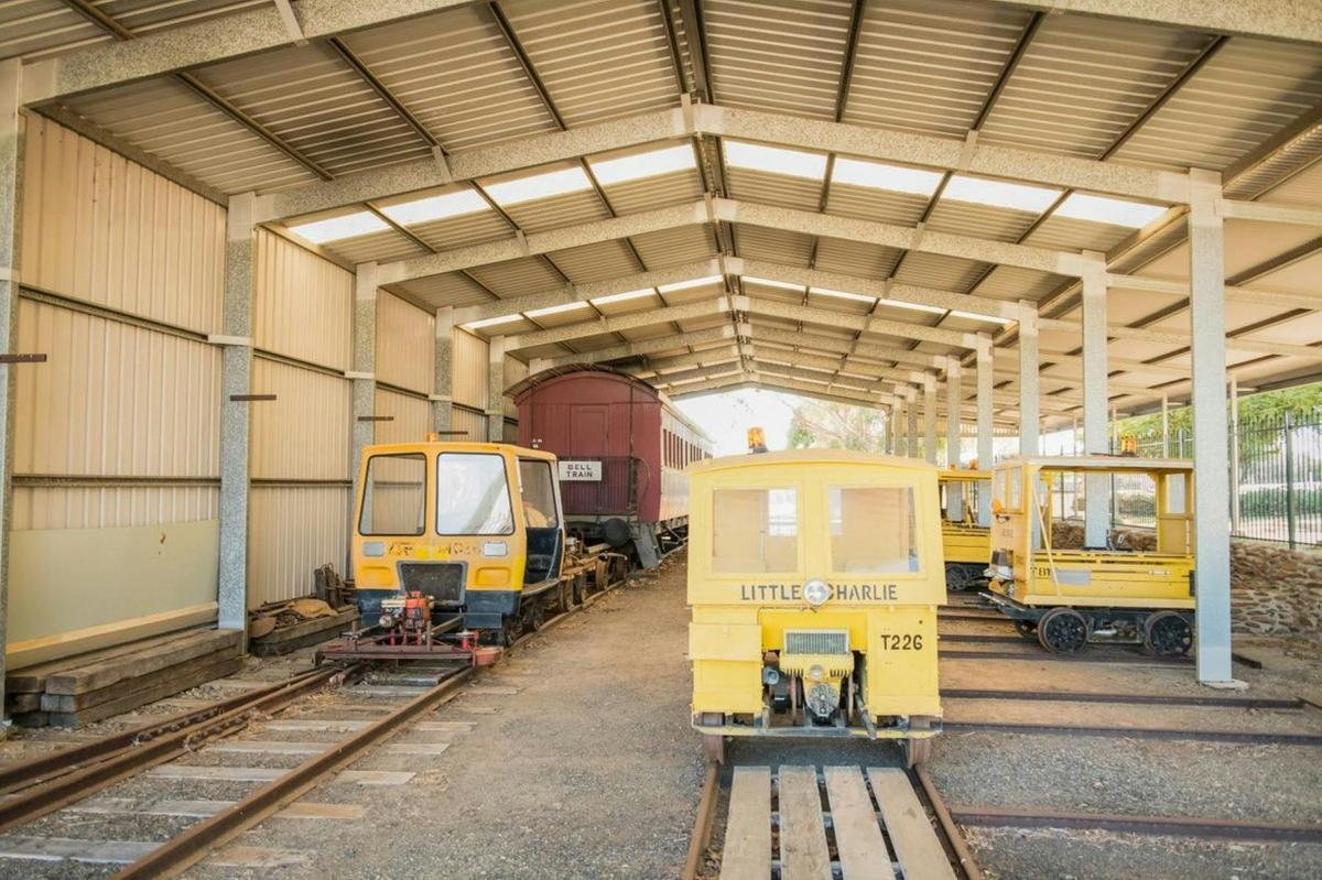 Bell heritage railway carriages