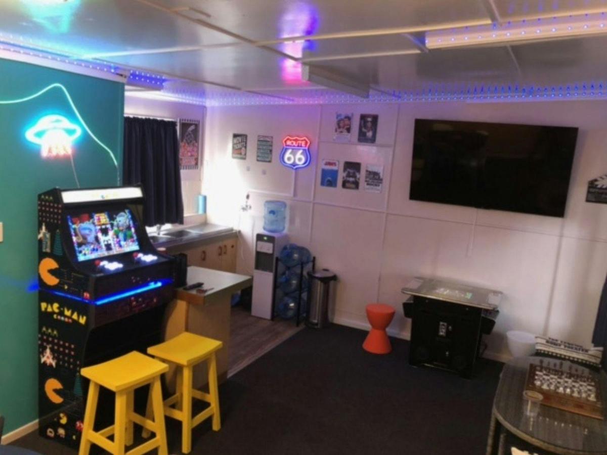 Your room cost includes FREE use of our top reviewed Social Games Room with Coffee Station & more