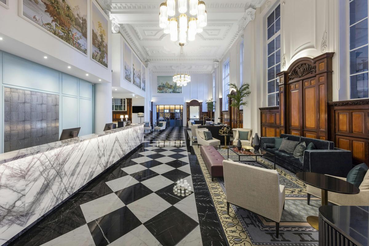 Reception area