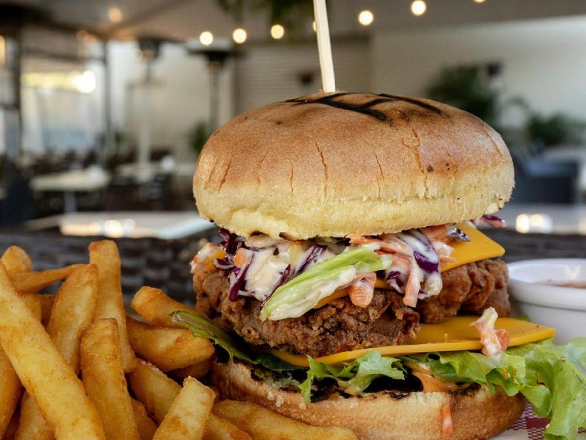Southern Fried Chicken Burger