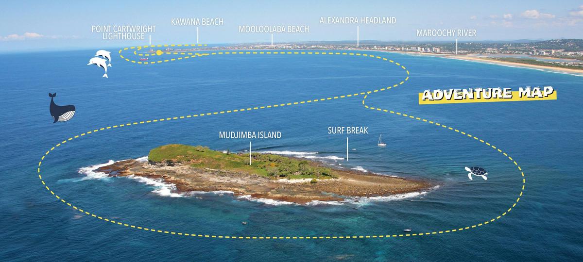 Adventure Rafting Turtle Tour Map