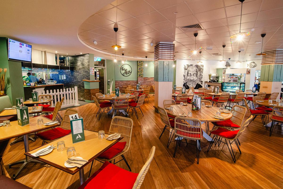 Internal dining.
