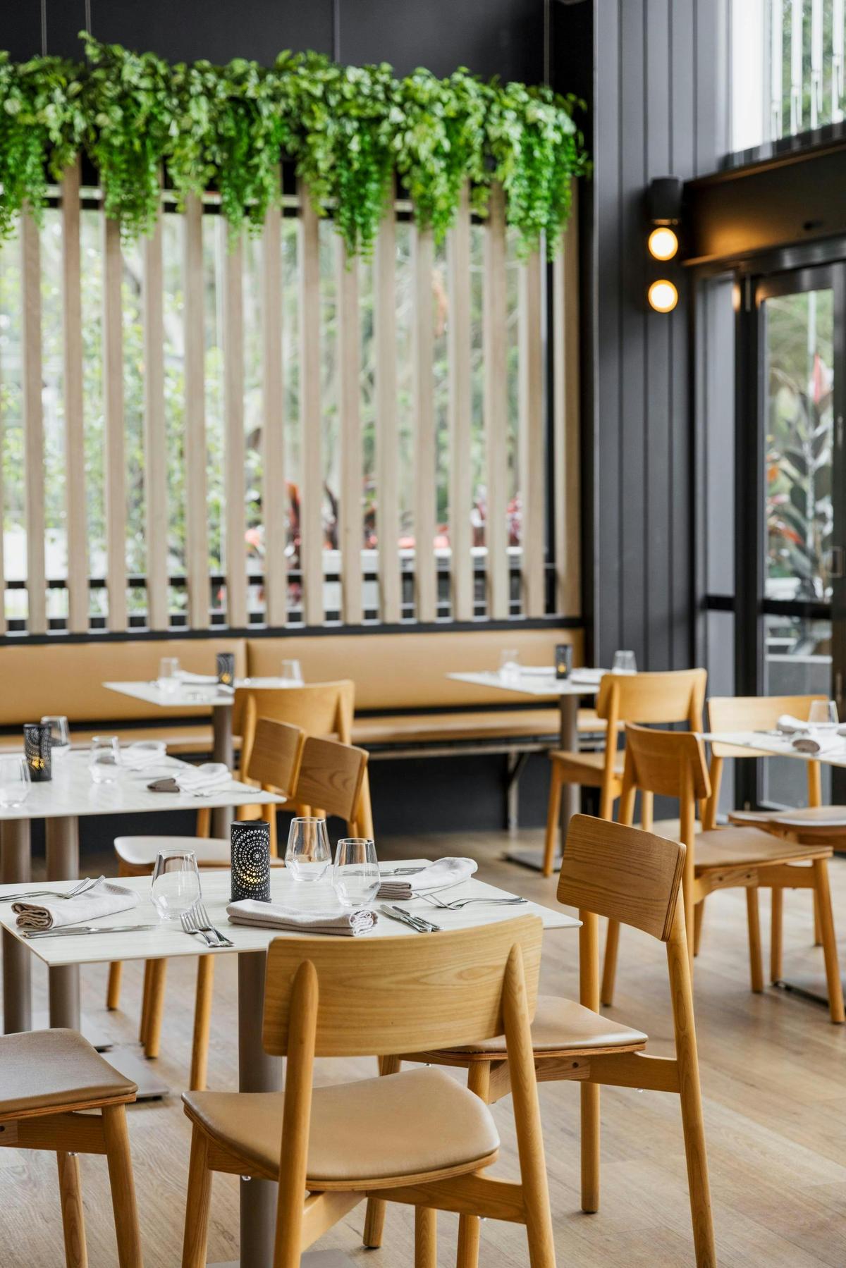 Tables at Amici