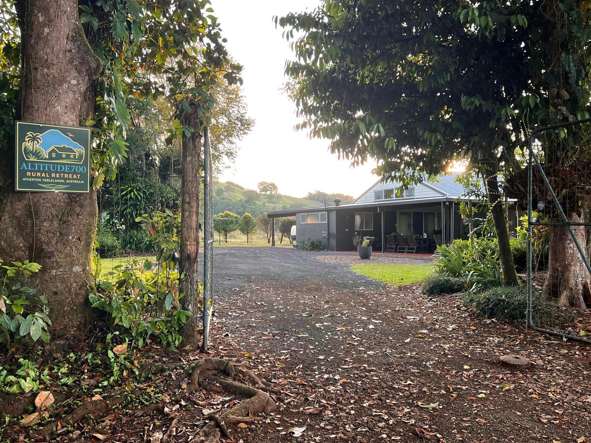 Arriving at Altitude 700 Rural Retreat feels like stepping into another pace of lift