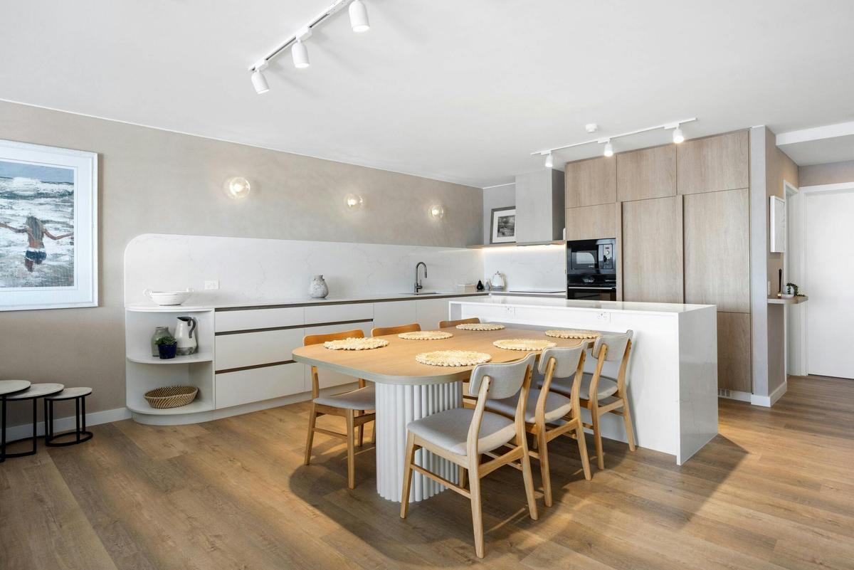 Dining and Kitchen area