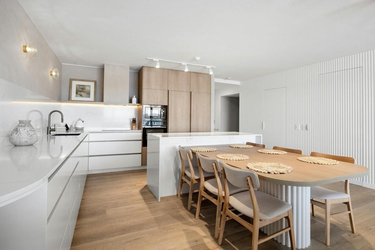 Dining and Kitchen area