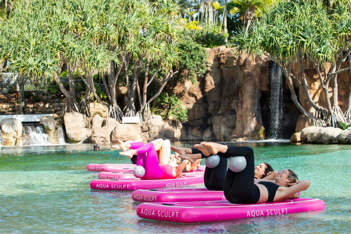 Start your morning with a full body workout on the water