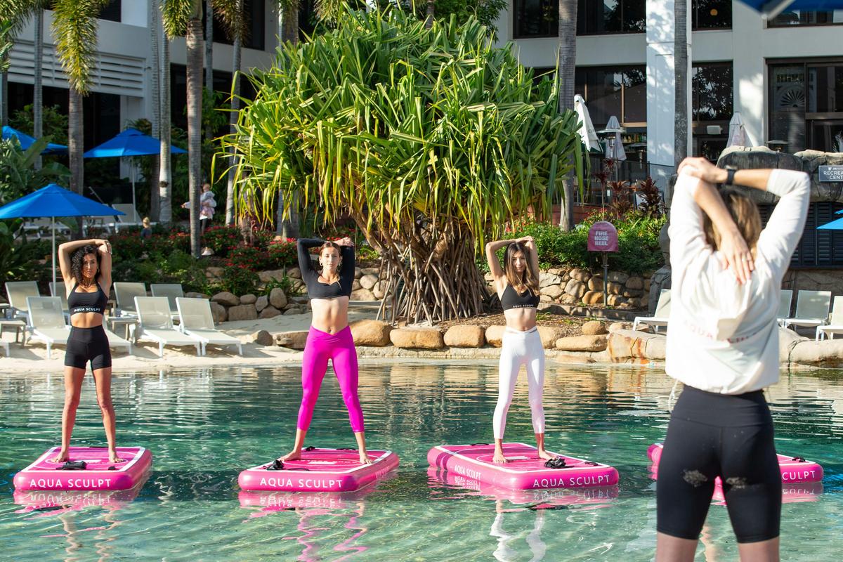 Strengthen, tone and stretch before we conclude the session with some relaxation