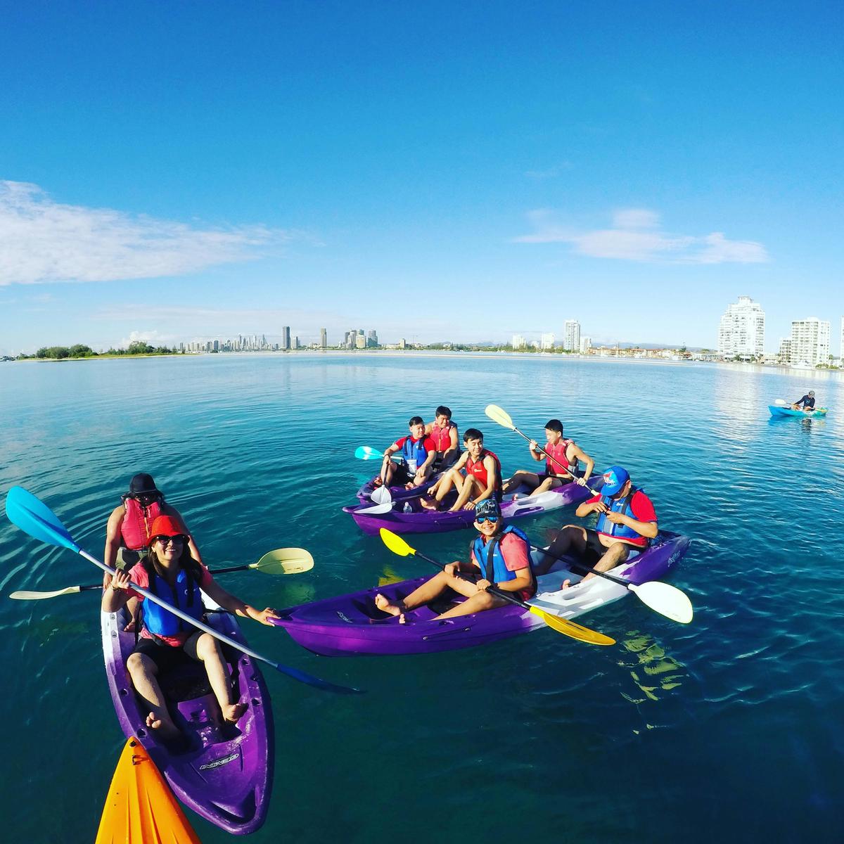 Kayaking on the Gold Coast