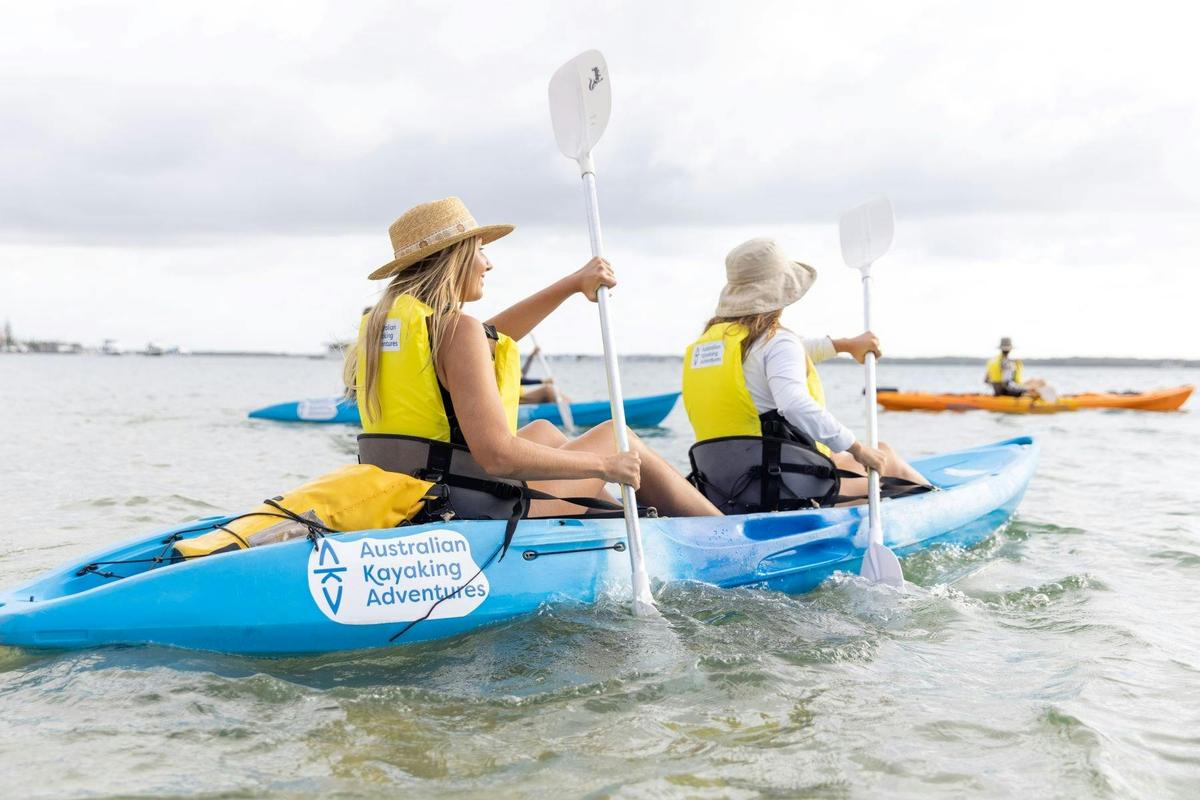 Guests Kayaking
